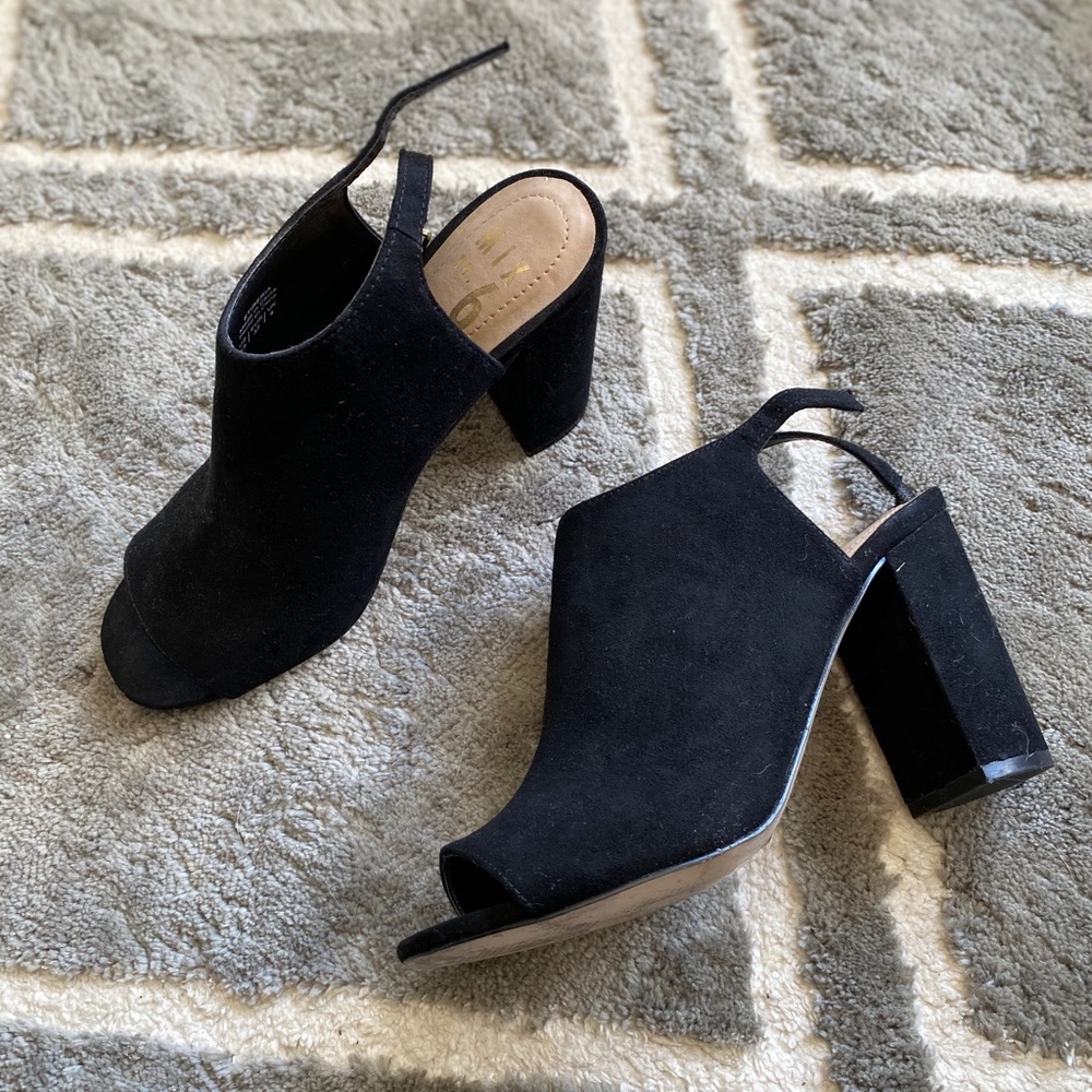 Peep Toe Booties